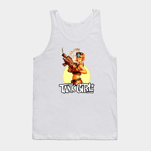 Tank Girl (Alt Print) Tank Top by Nerdology